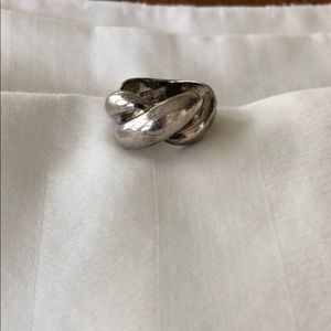 Silver Friendship ring, size 5.